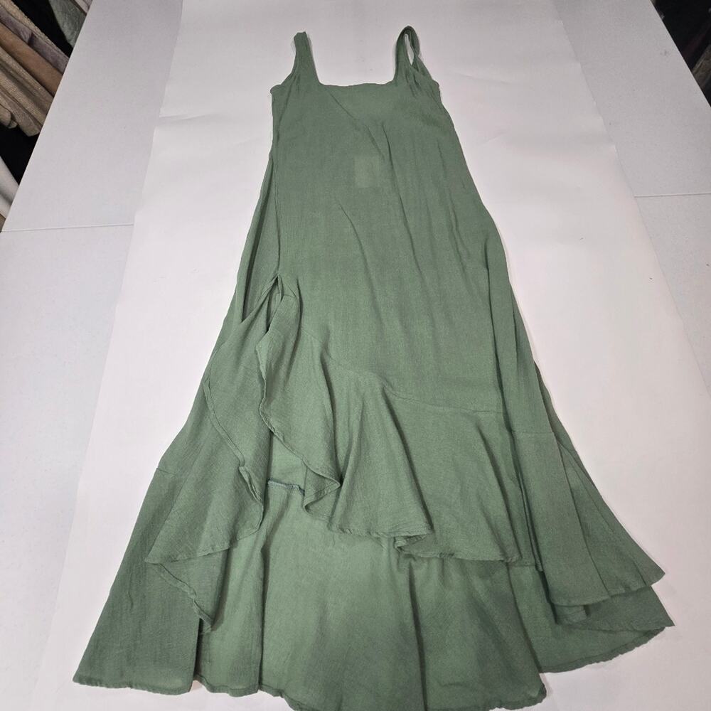 Tularosa Karla Maxi Dress in Olive Green XS - Picture 2 of 11